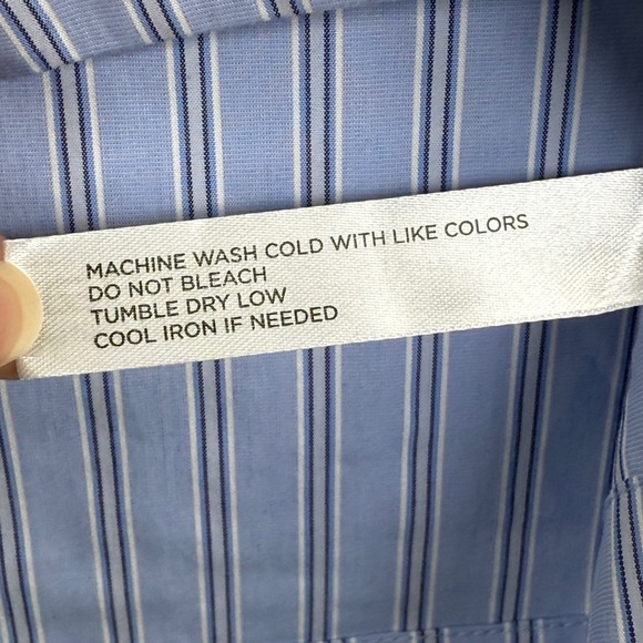 Tuckernuck Women's Blue White Ticking Stripe‎ Maxi Skirt Size S New - Picture 6 of 10